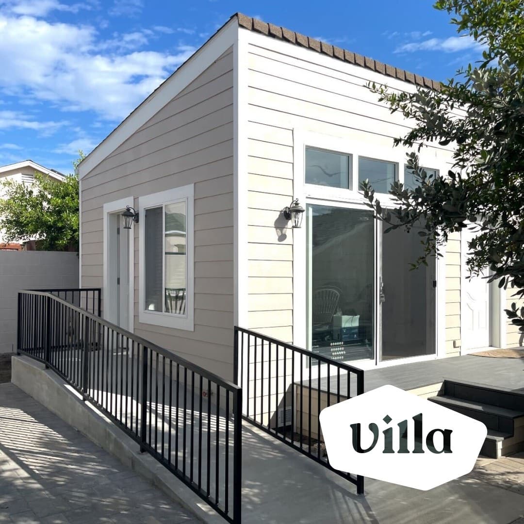 A Villa Comfort Series ADU with an entry ramp