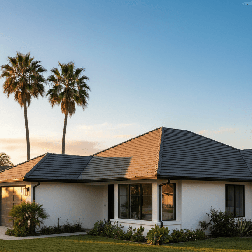 After: When the Insurance Letter Forced a Re-Roof (San Diego)