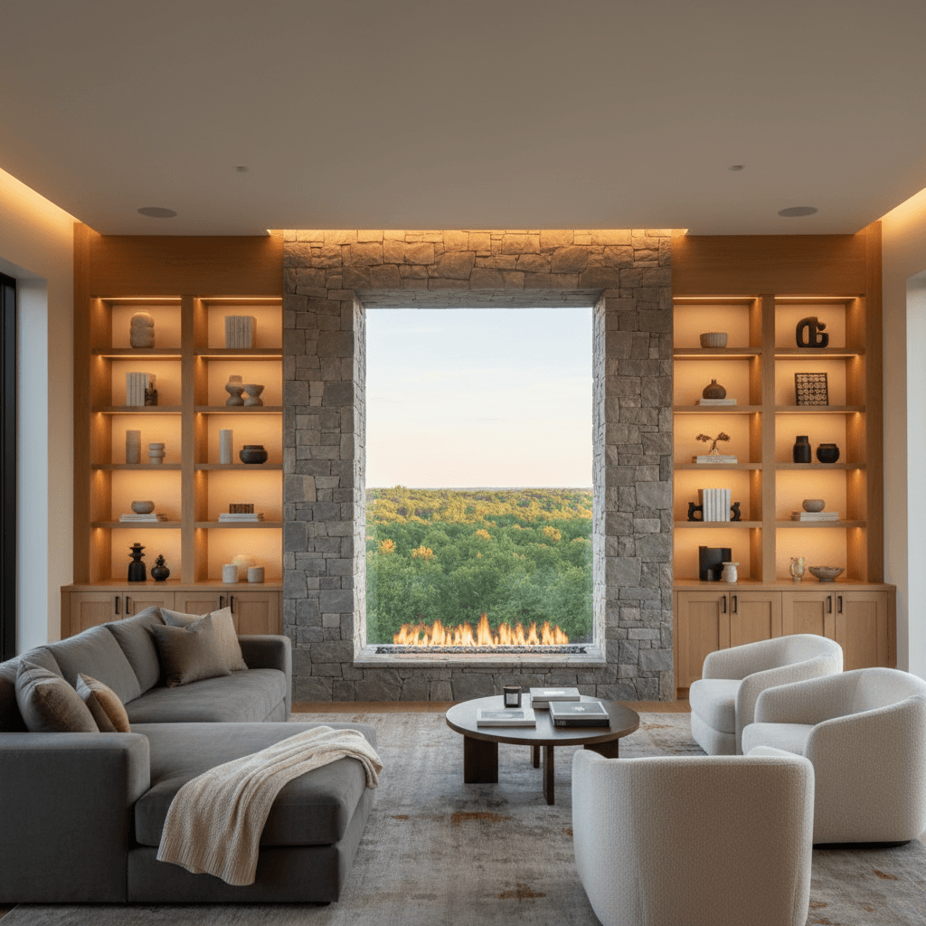 Fireplace & Built-ins