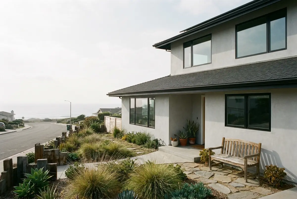 A 1970s two-story Oceanside house getting a fresh look