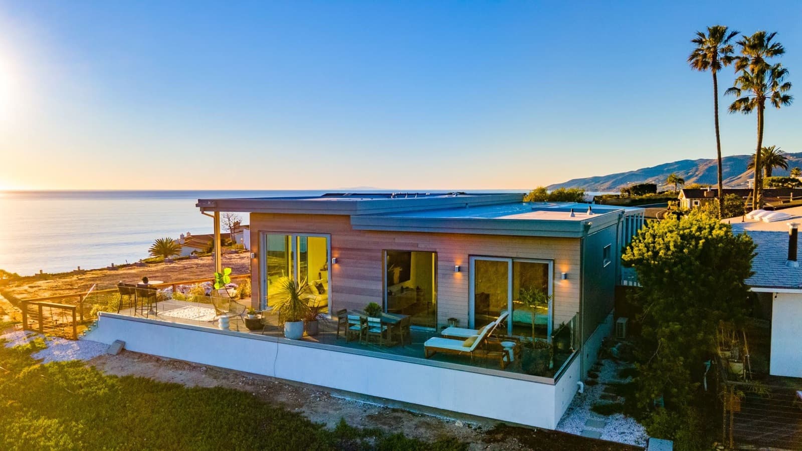 A Dvele modular home with an ocean view in Malibu (a full-size home, not an ADU)