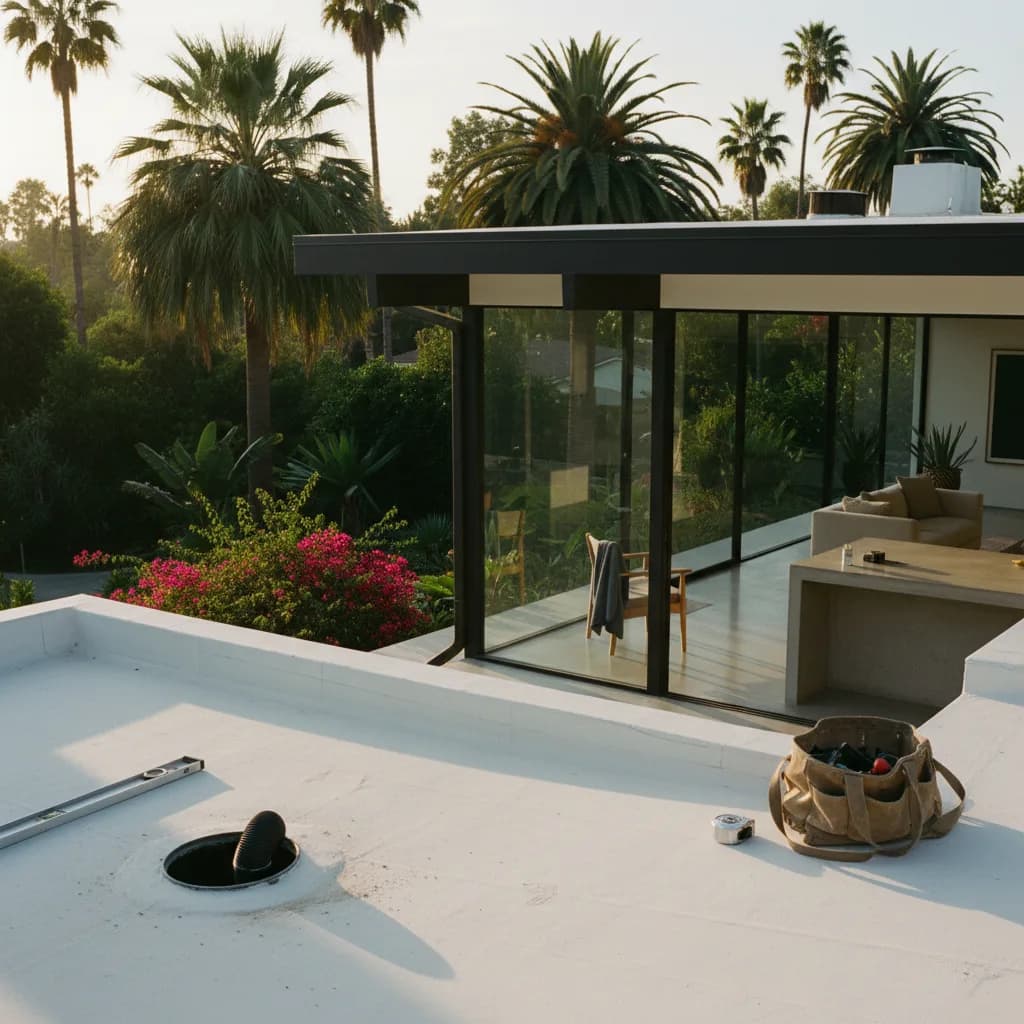 Roofing & Siding project example in Los Angeles