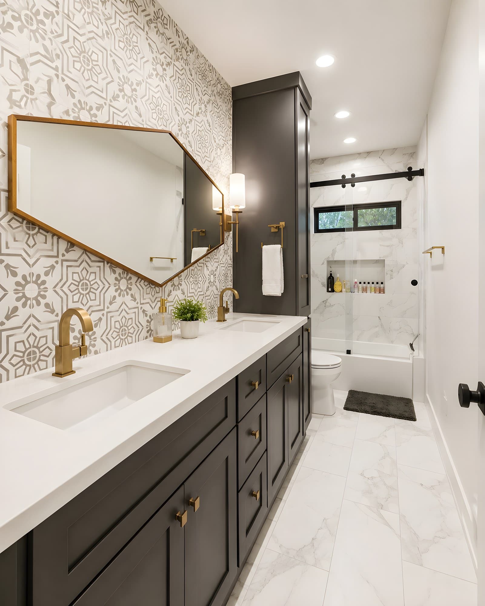 bathroom remodel in Los Angeles, California