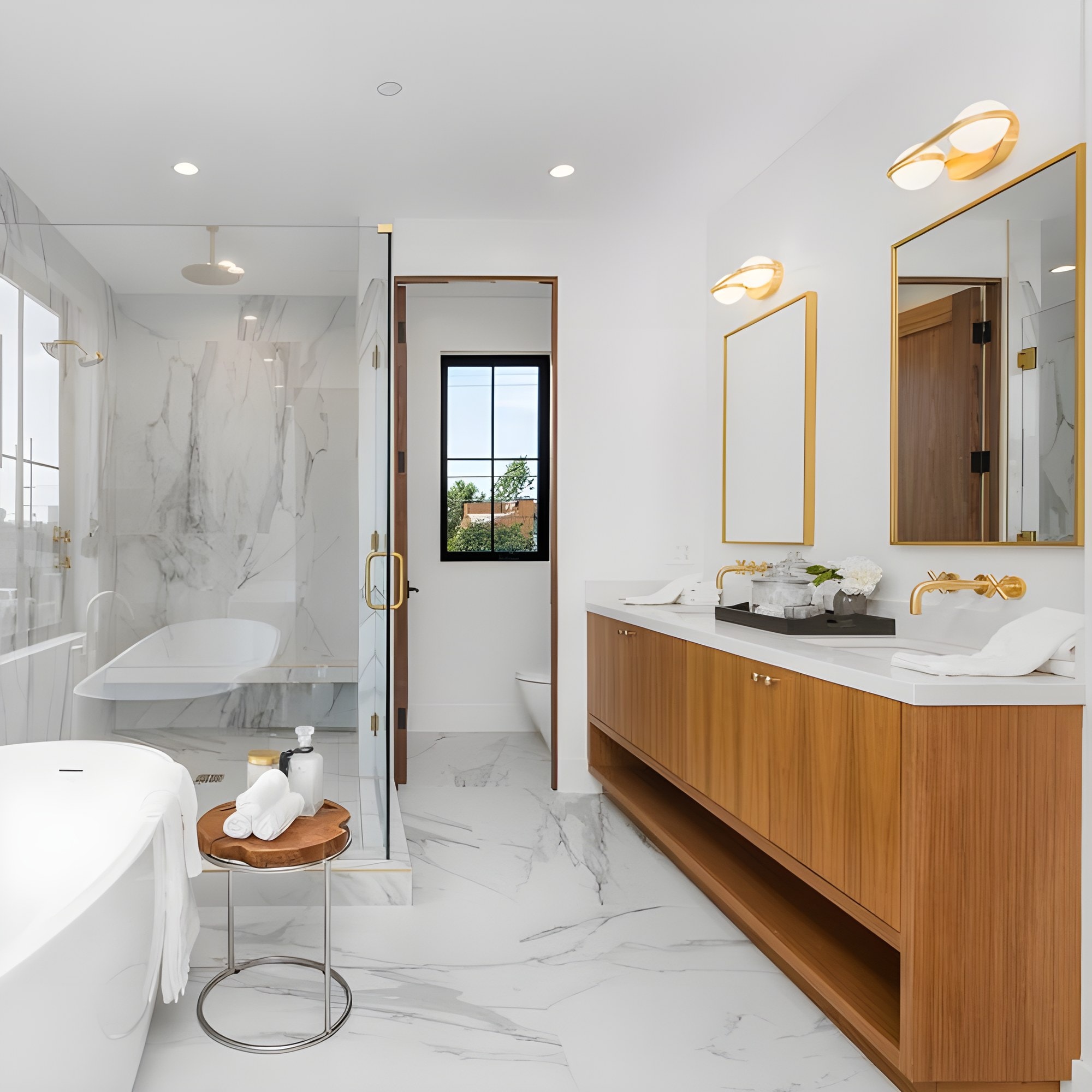 This bathroom is all about precision, light, and high-end restraint — photo 3