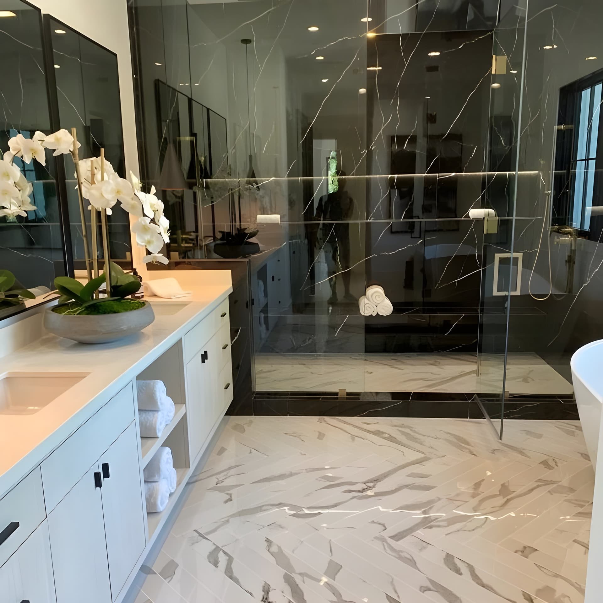 bathroom remodel in Los Angeles, California