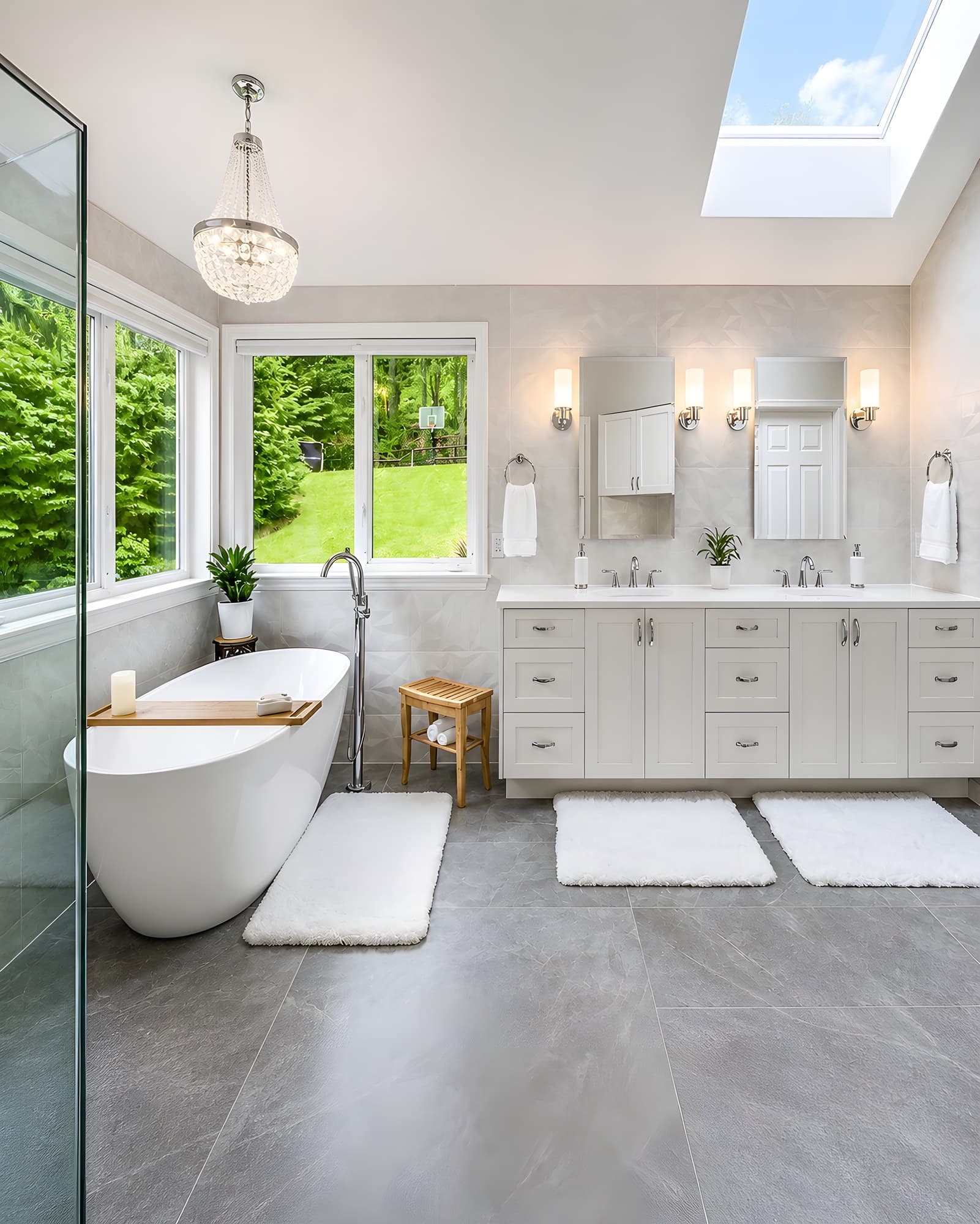 bathroom remodel in Los Angeles, California