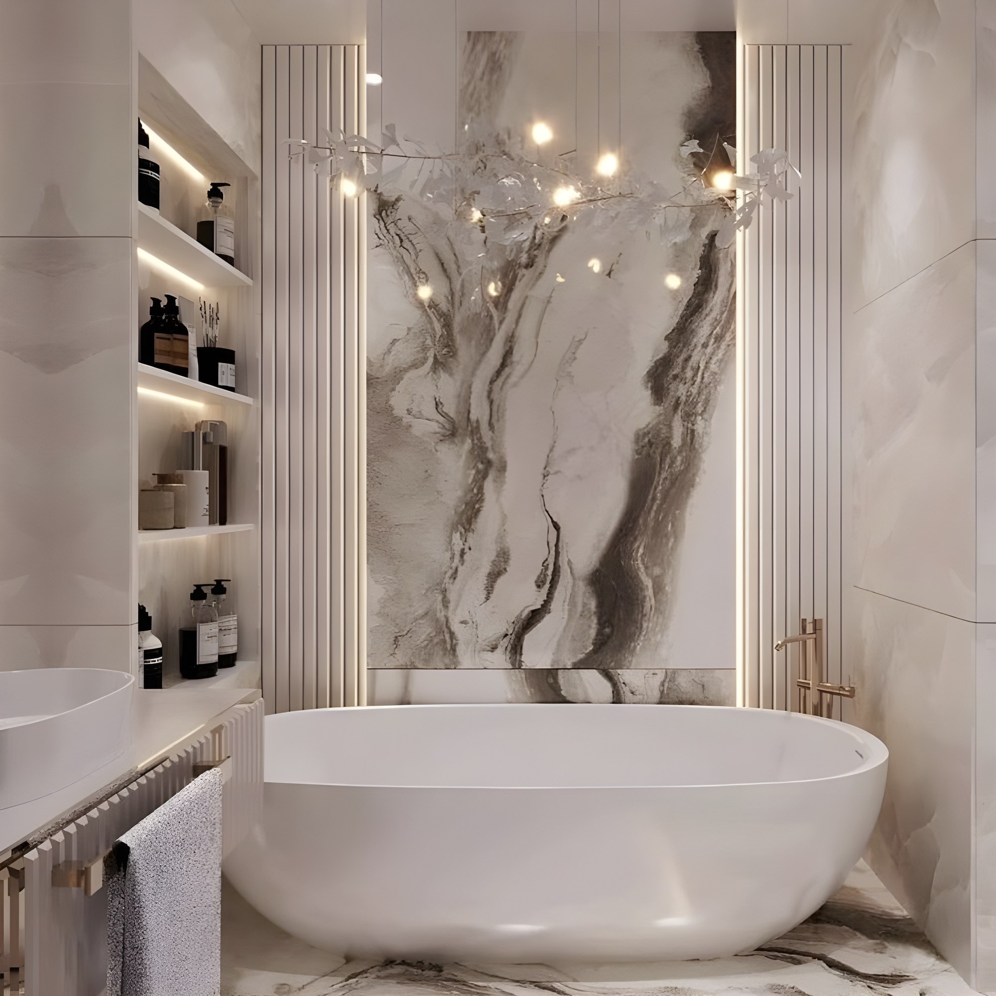 A bathroom remodel with quiet luxury — photo 1