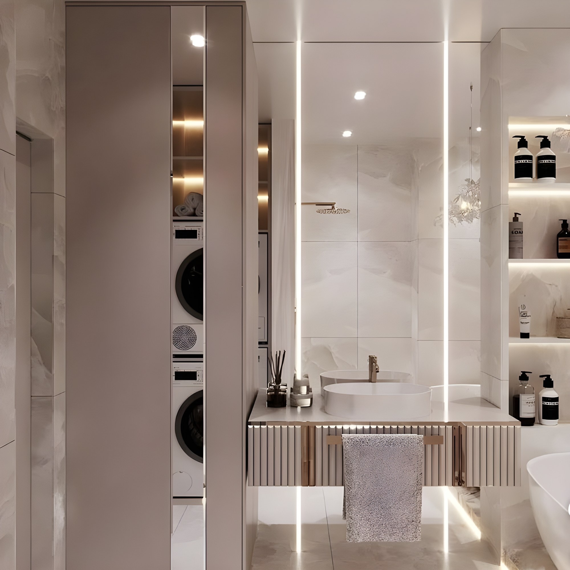 A bathroom remodel with quiet luxury — photo 3