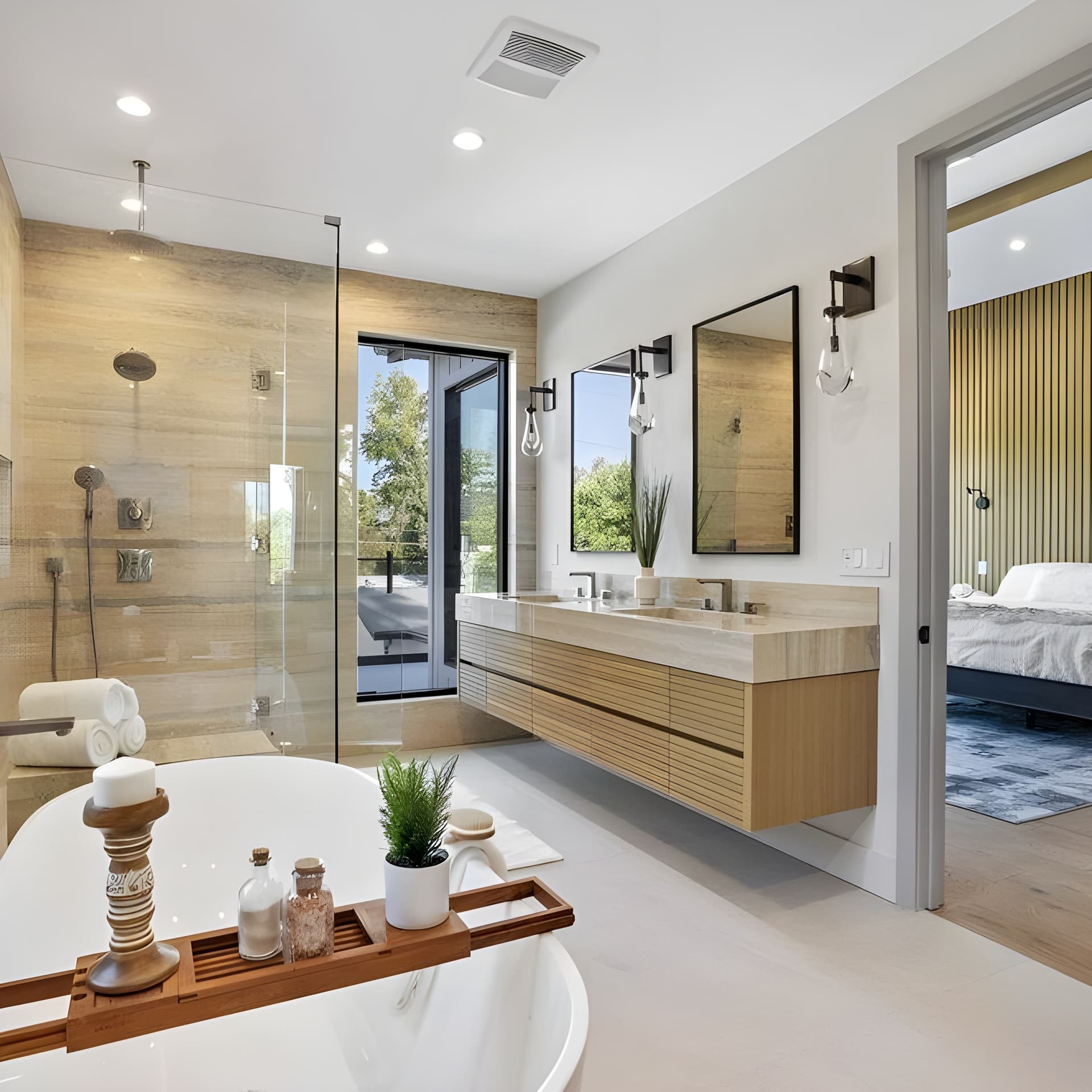 bathroom remodel in Los Angeles, California
