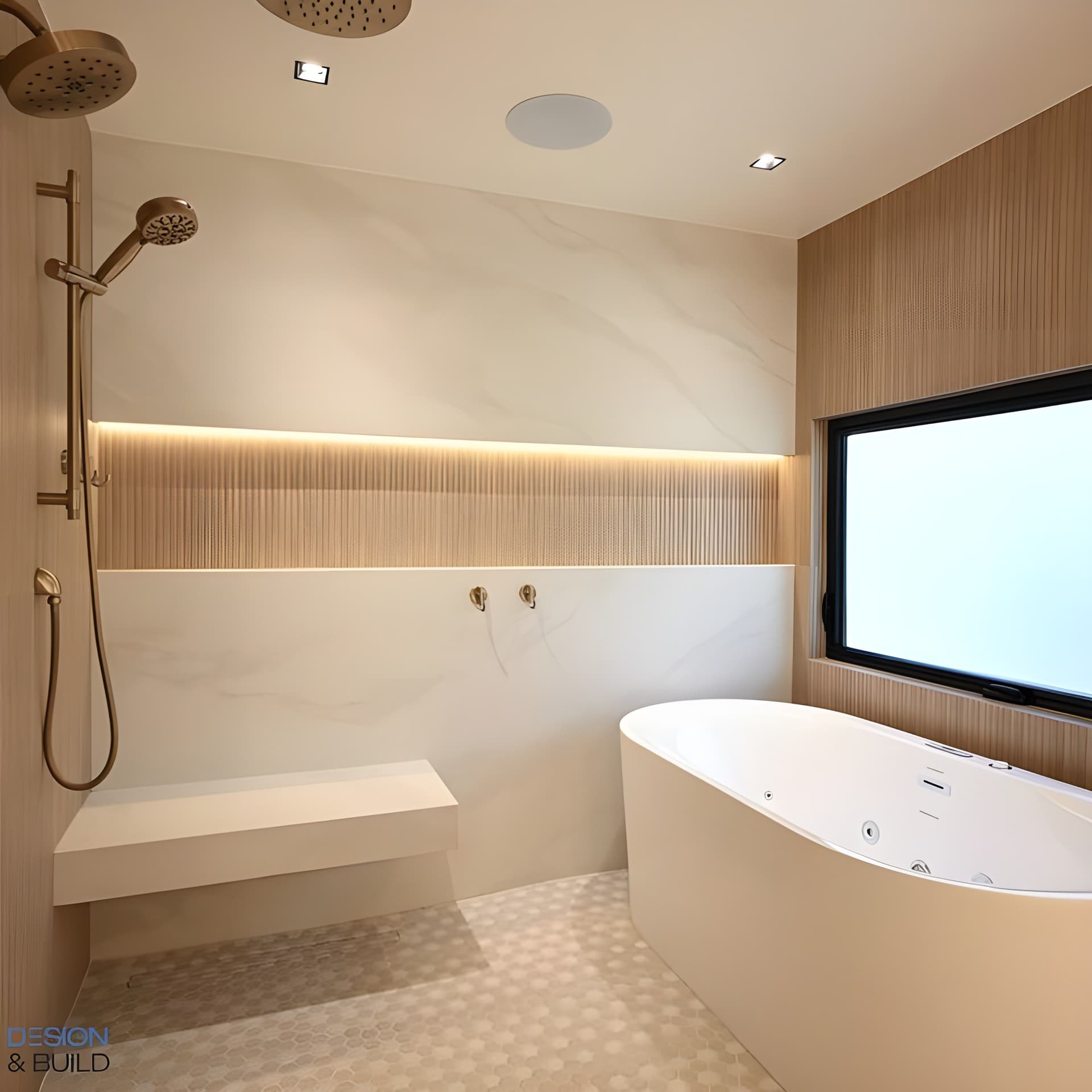 bathroom remodel in Los Angeles, California