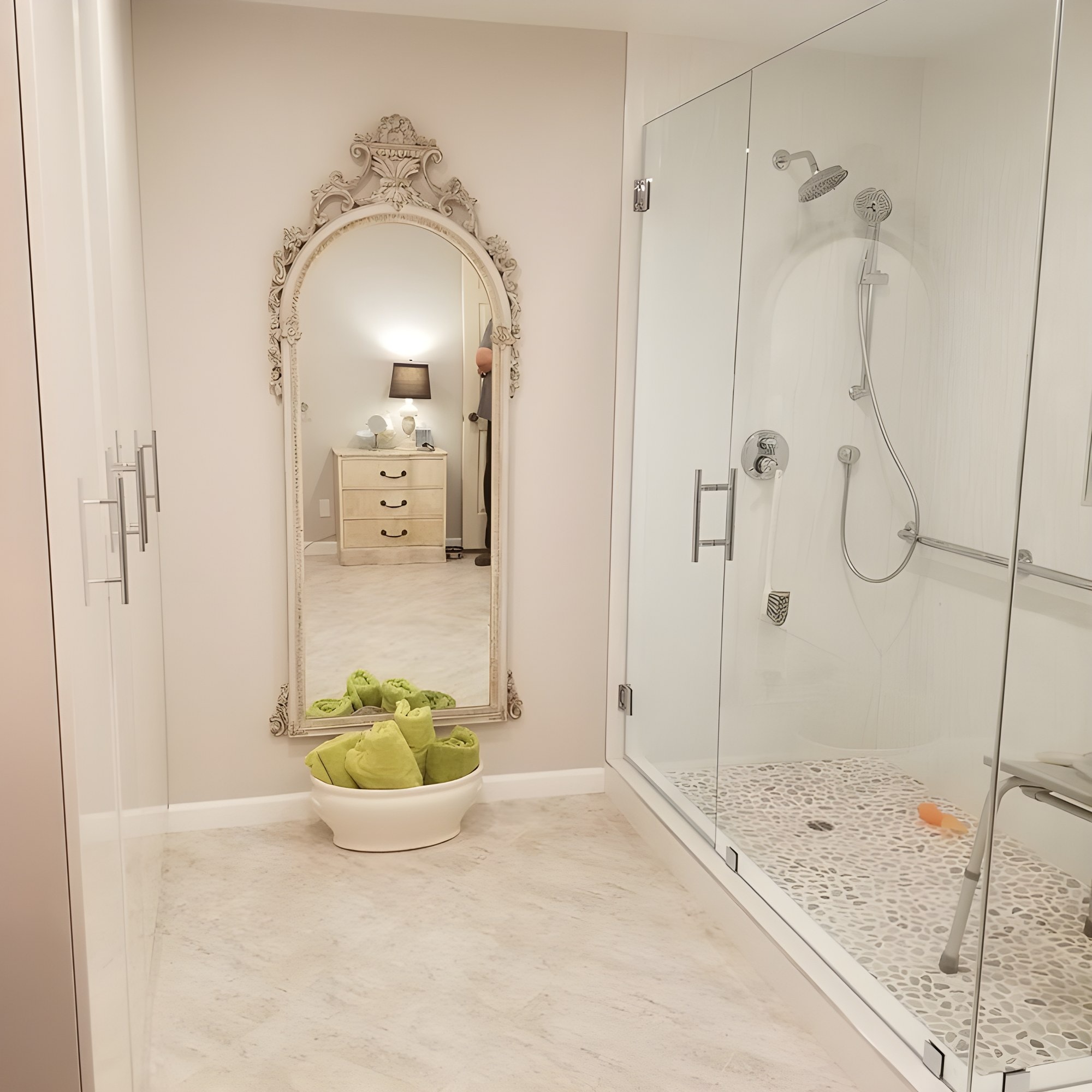 This bathroom is designed to feel graceful, polished, and quietly indulgent — photo 3