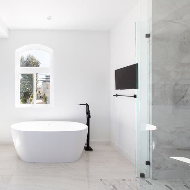bathroom remodel in Los Angeles, California