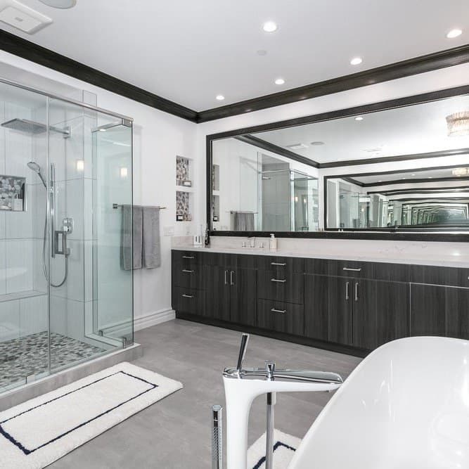bathroom remodel in Los Angeles, California