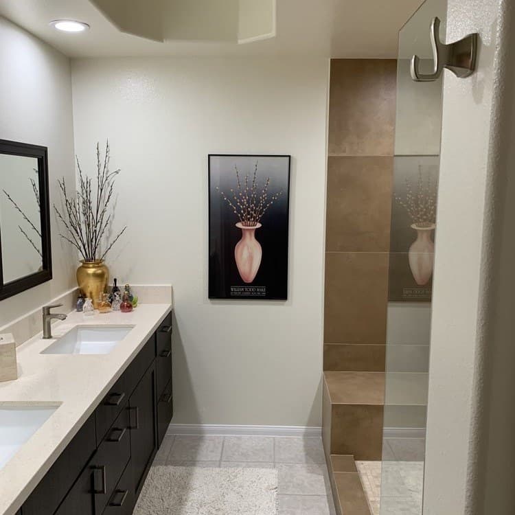 bathroom remodel in Los Angeles, California