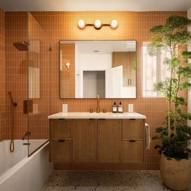 bathroom remodel in Los Angeles, California