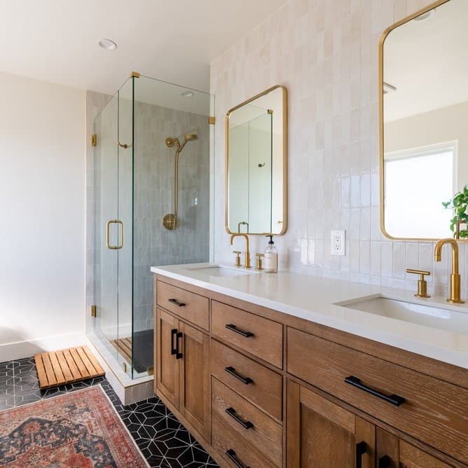 bathroom remodel in Los Angeles, California