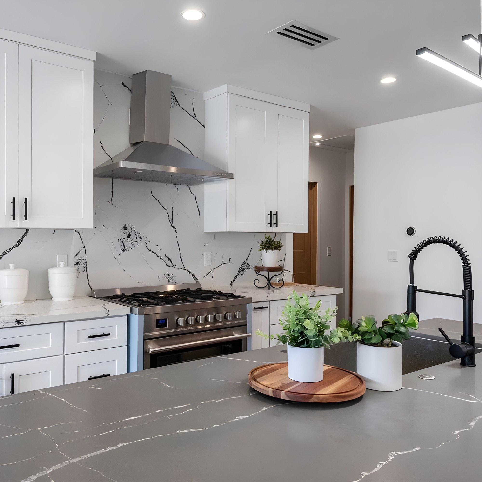 This kitchen is built to make a sharp first impression — photo 3