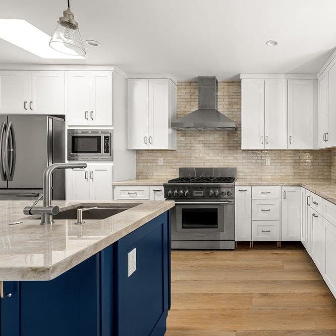 kitchen remodel in Los Angeles, California