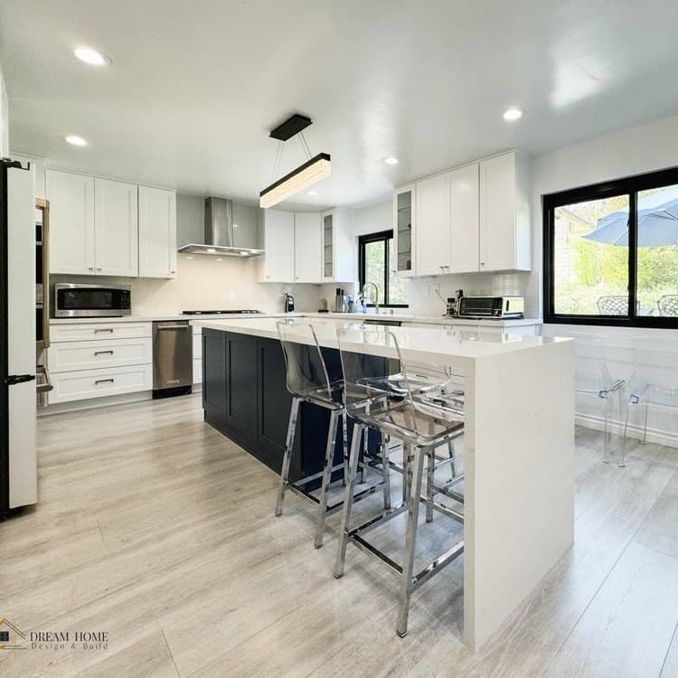 kitchen remodel in Los Angeles, California