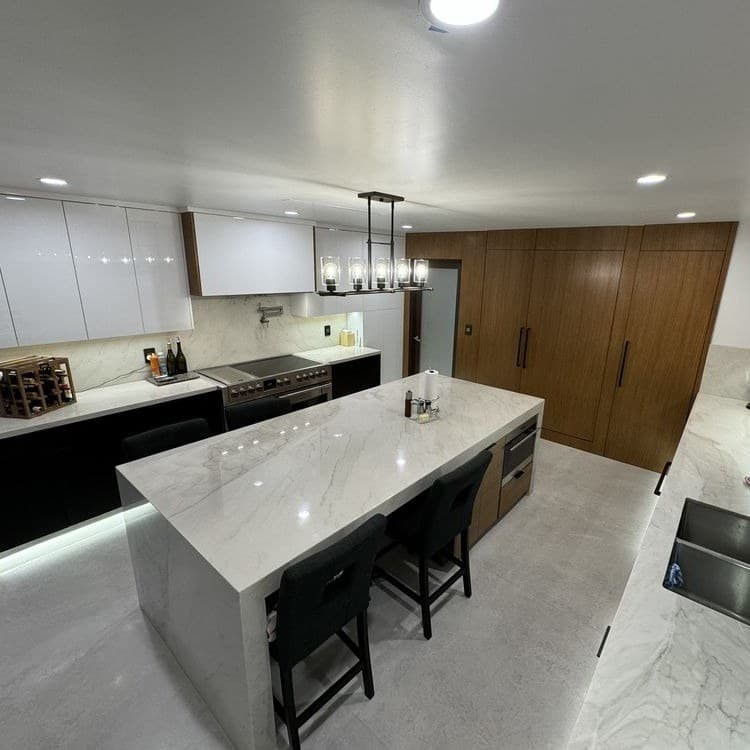 kitchen remodel in Los Angeles, California