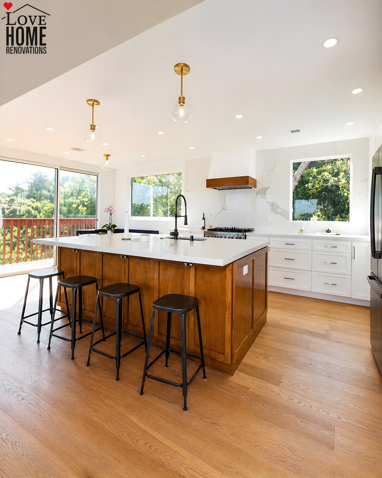 An indoor kitchen composition with polished architectural balance — photo 2