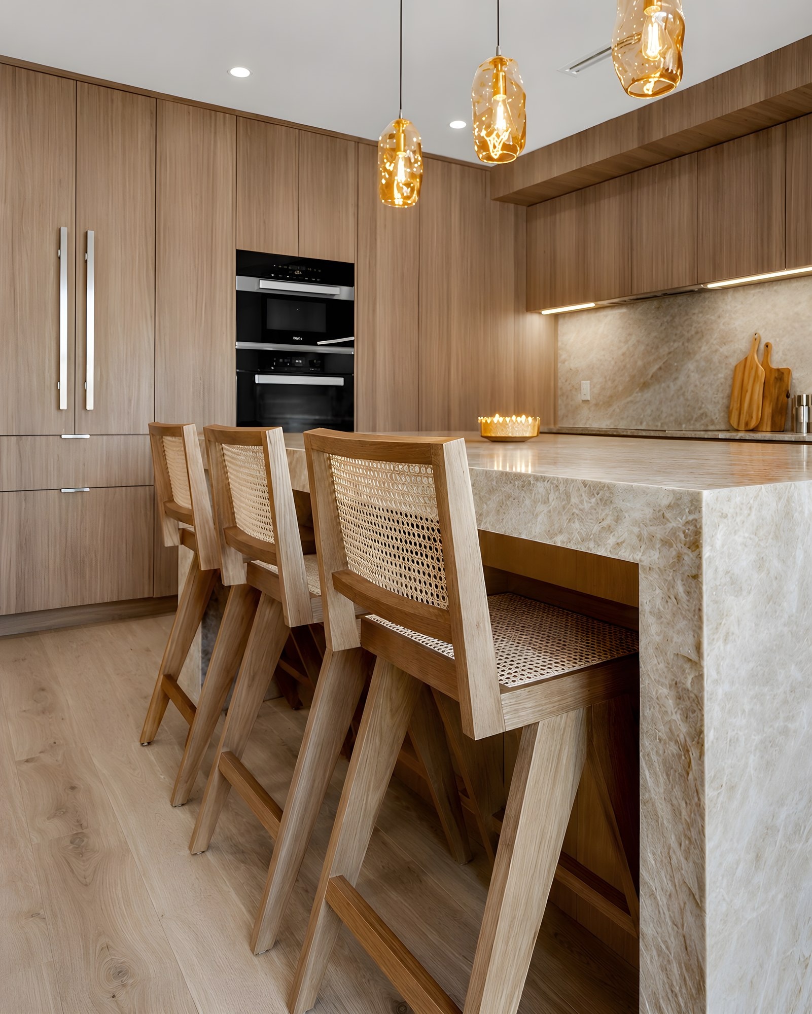 This kitchen is pure material drama, refined to the last detail — photo 2
