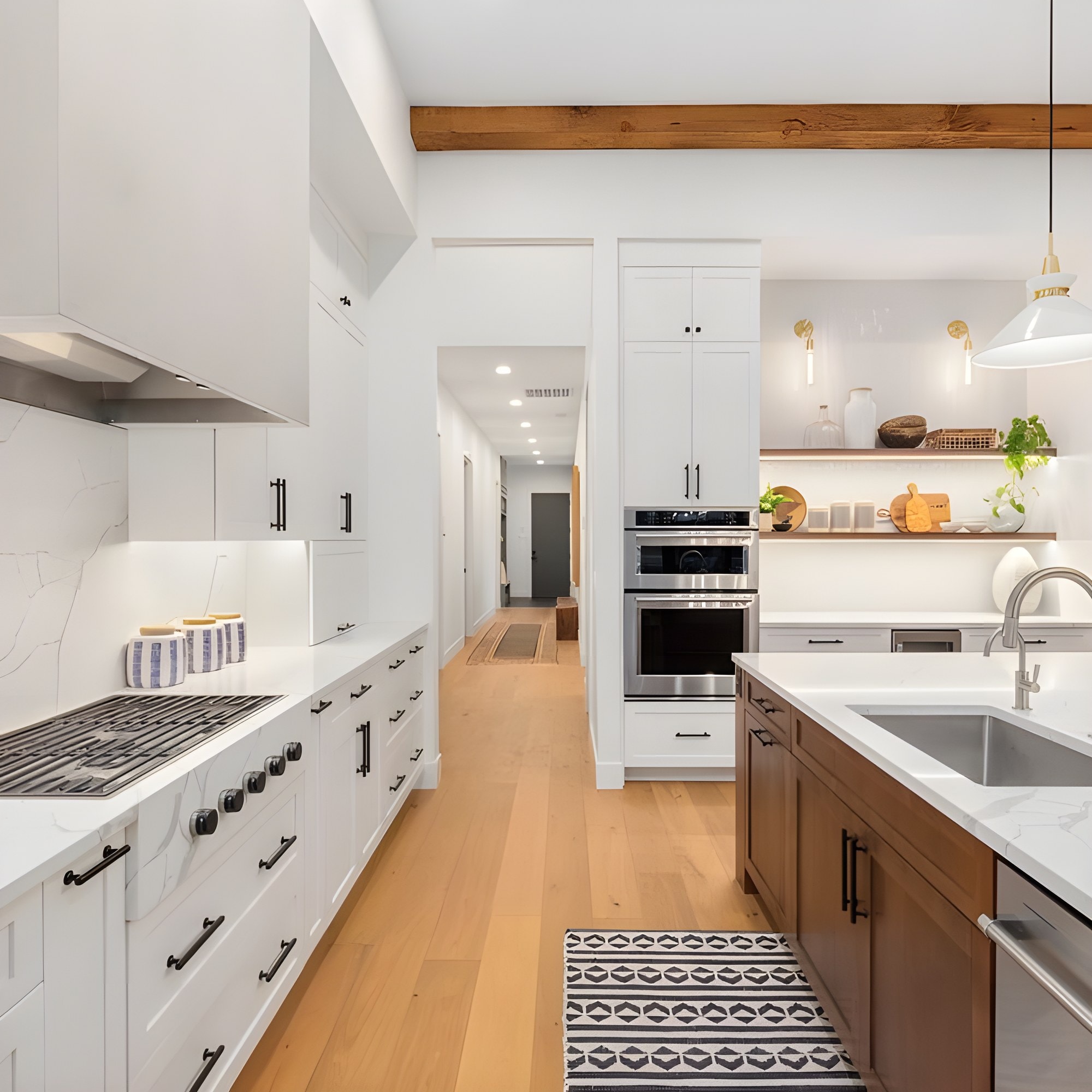 This kitchen is designed to feel expansive, elevated, and effortlessly composed — photo 2