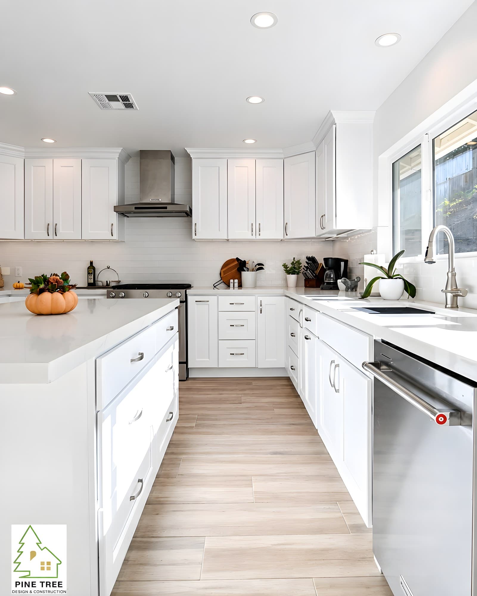 This kitchen proves brightness can still feel elevated