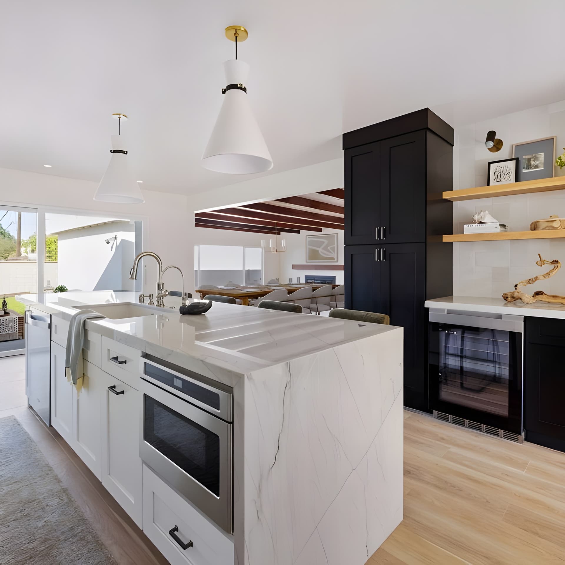kitchen remodel in Los Angeles, California