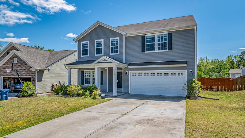 Concrete driveway example
