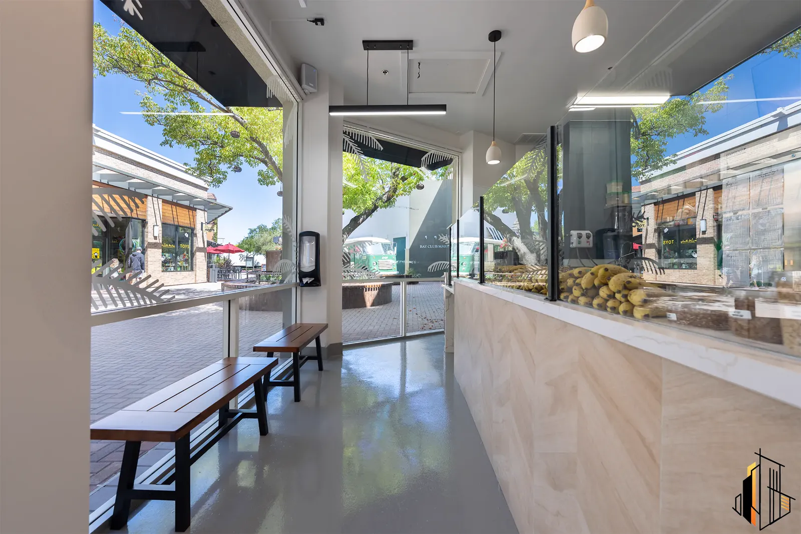 Retail shell construction, San Rafael