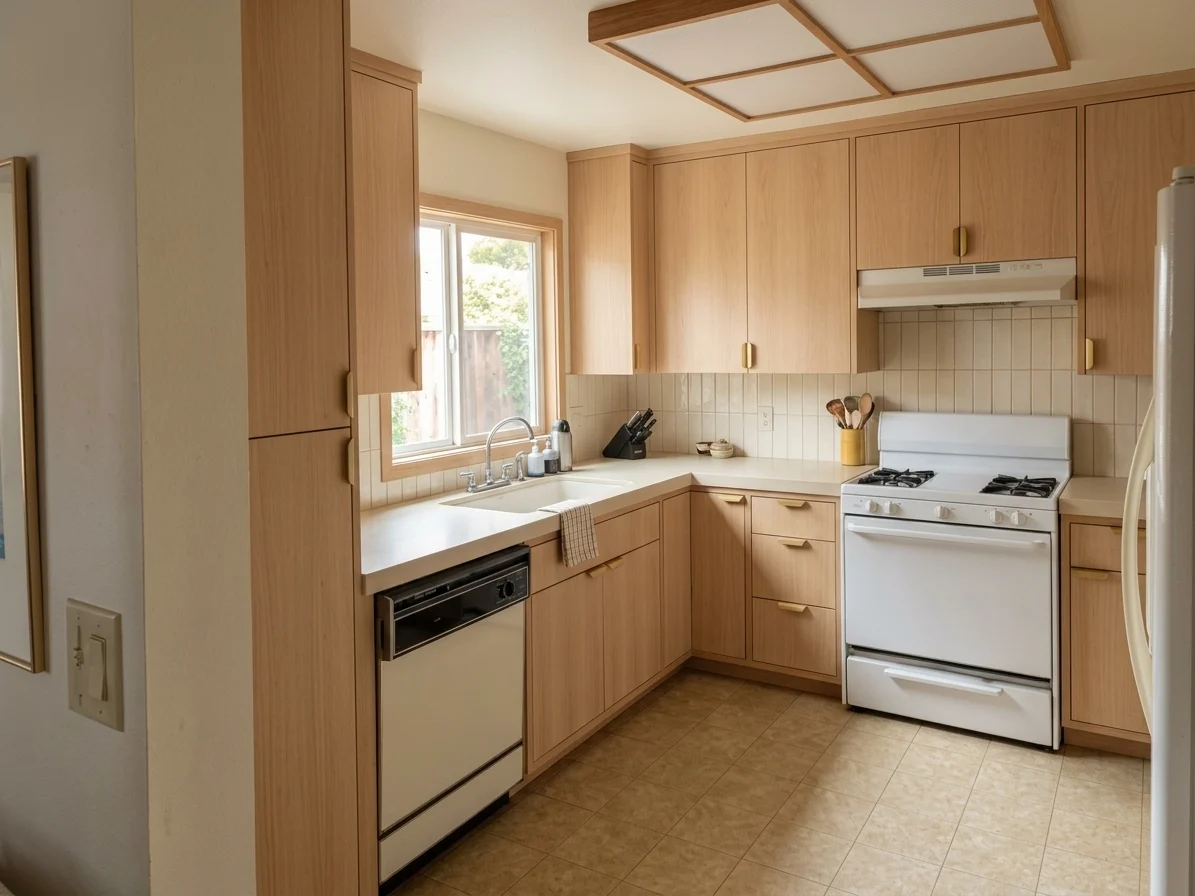 Kitchen example AI concept
